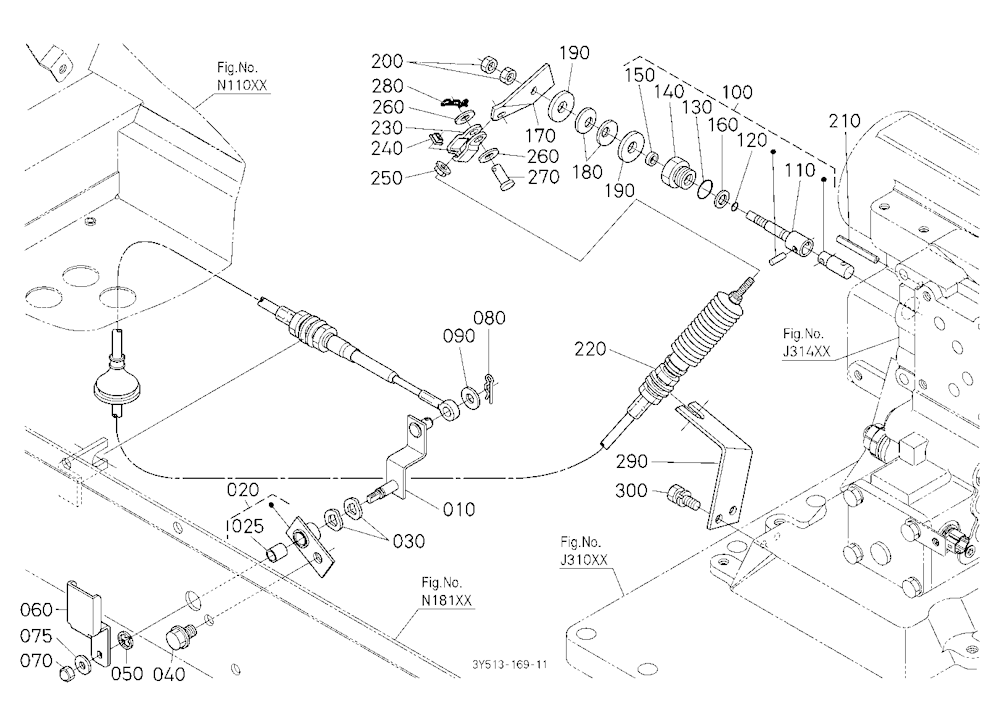 Lowering Lock Lever