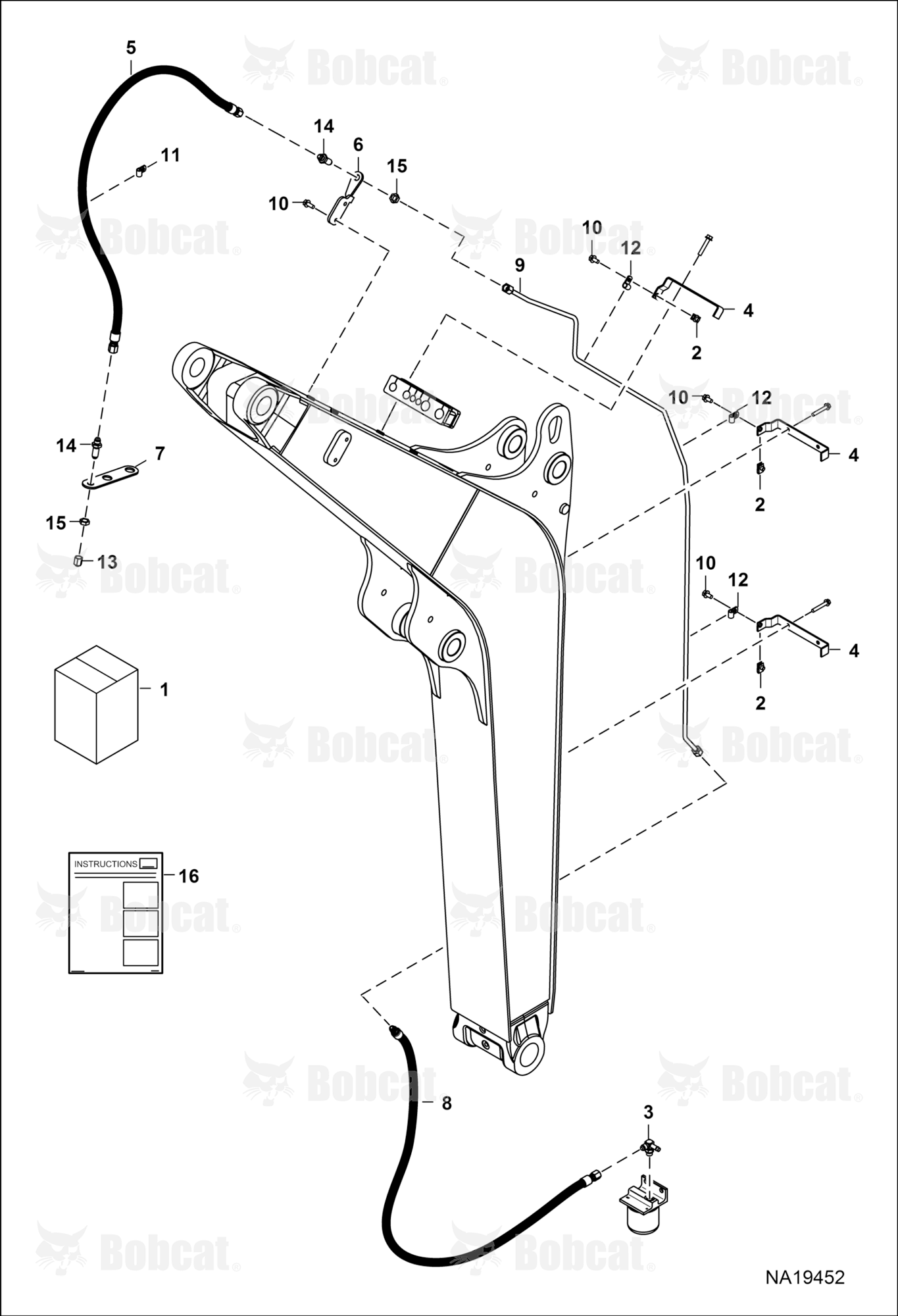 Case Drain Kit (Arm)