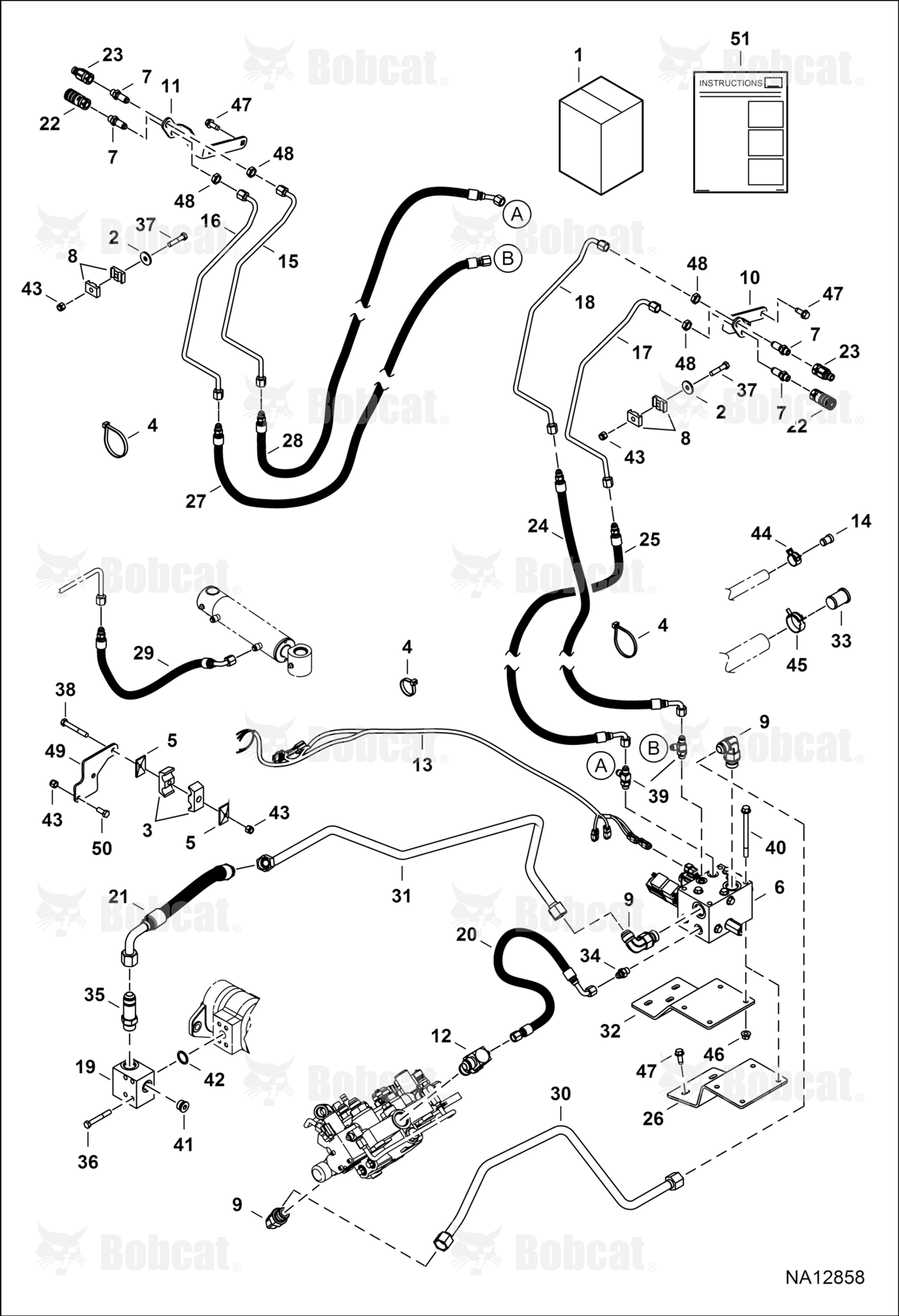 Rear Auxiliary Kit  AT5J11460 & Above