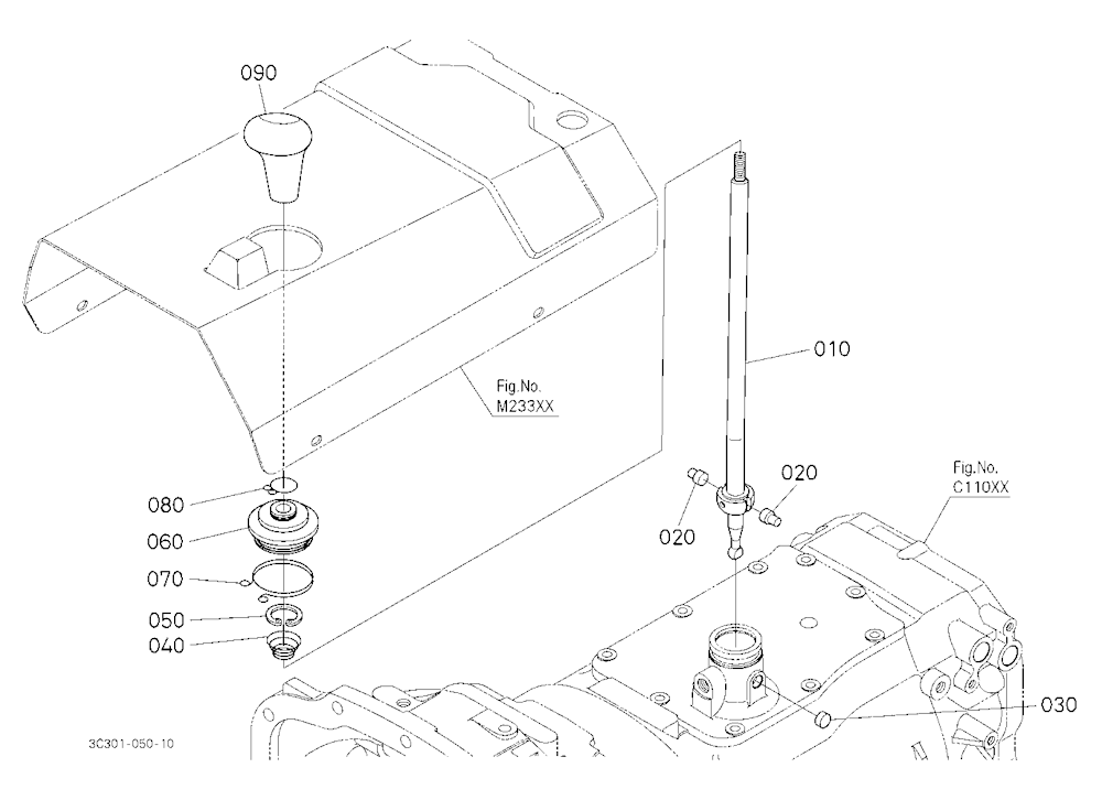 Main Gear Shift Lever