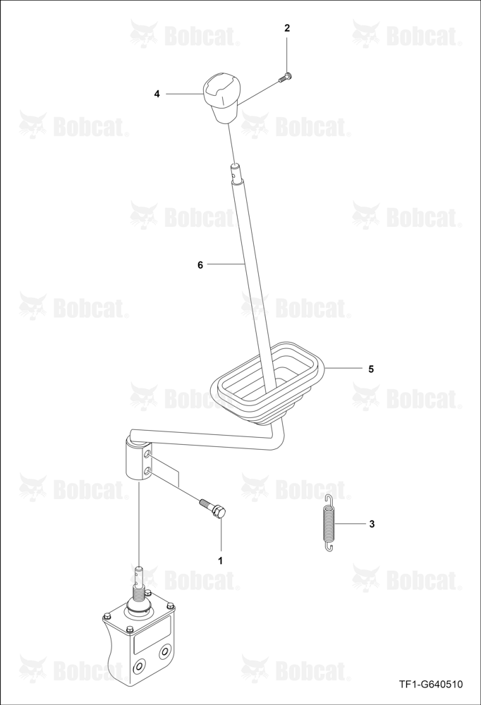 Range Shift Lever Group