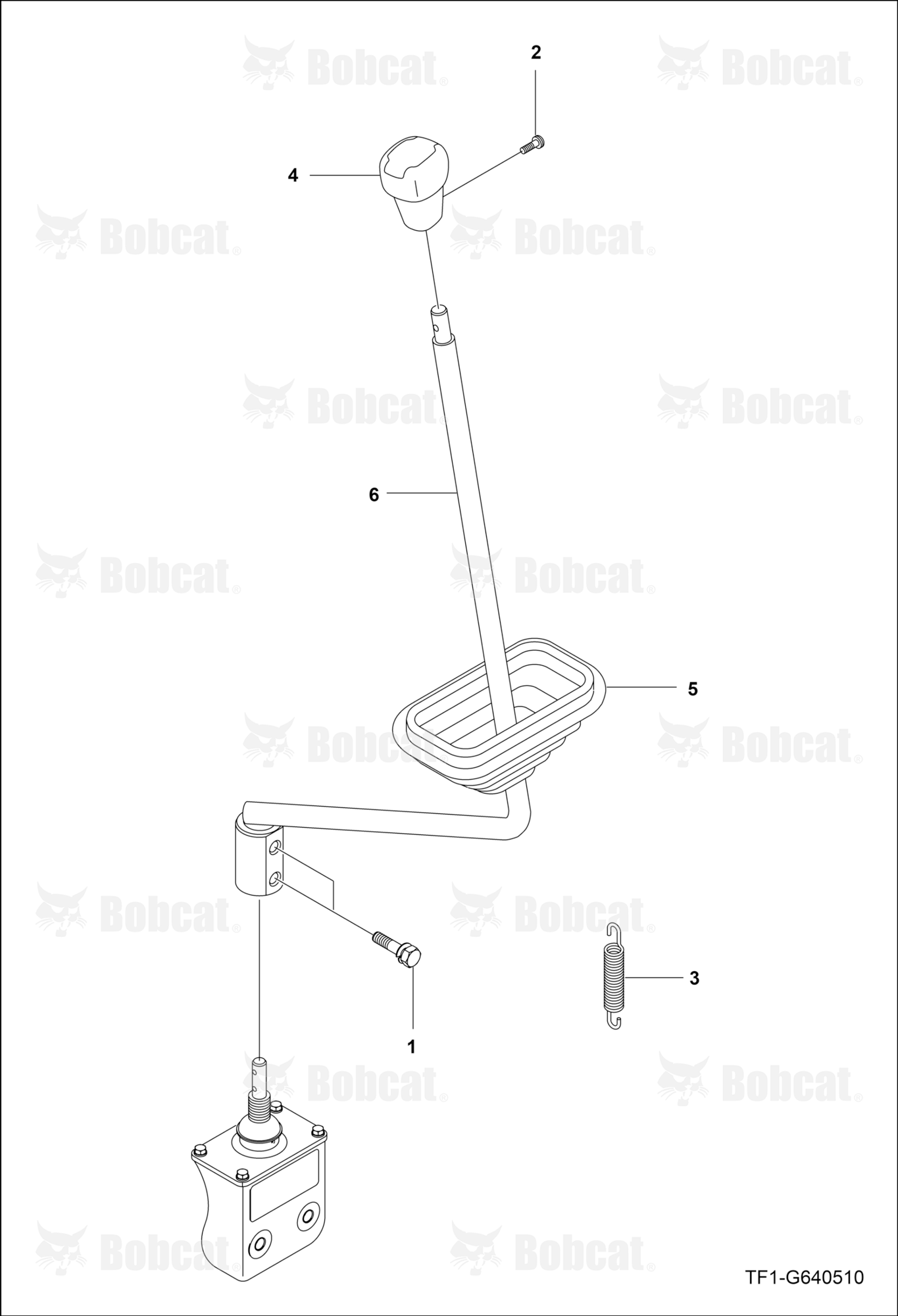Range Shift Lever Group