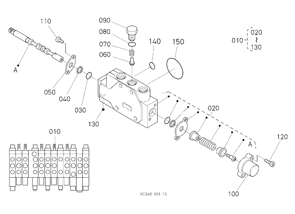 Spool Section(Travel Lh)