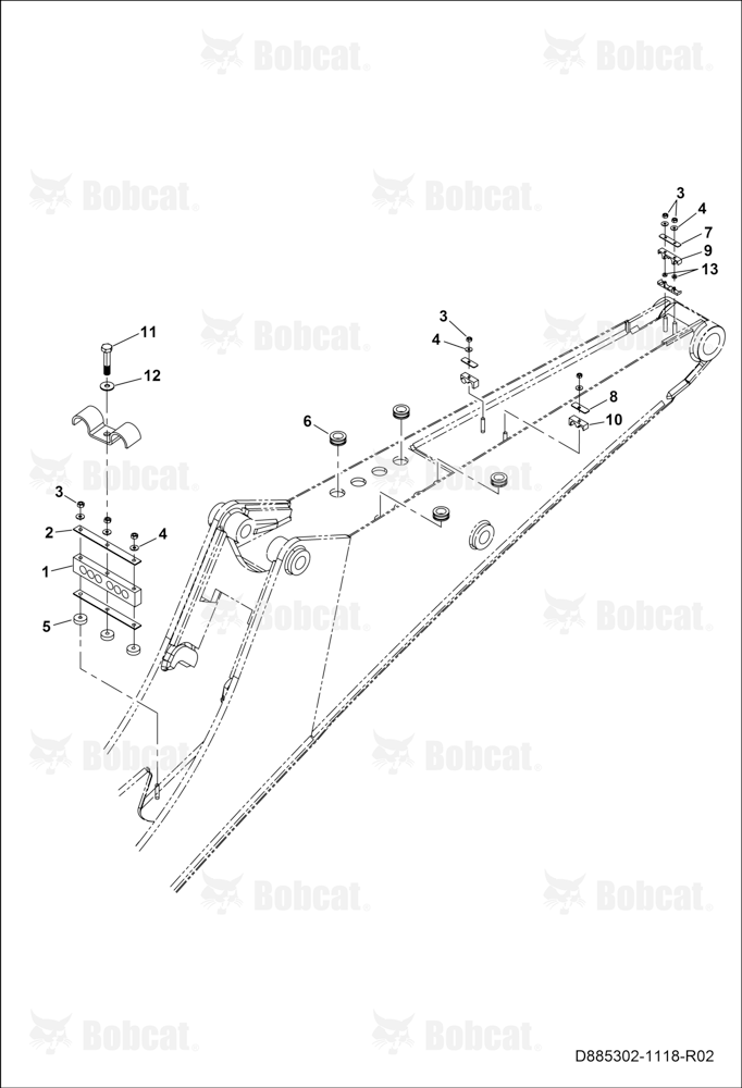 Hydraulic Connections  B45211067 & Above