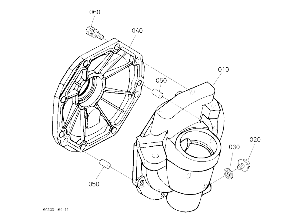 Front Axle Case Rh