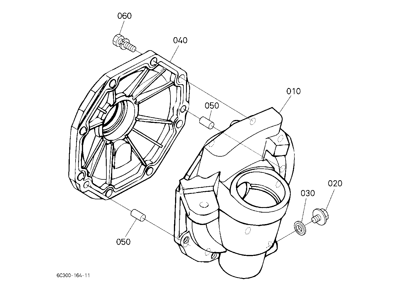 Front Axle Case Rh