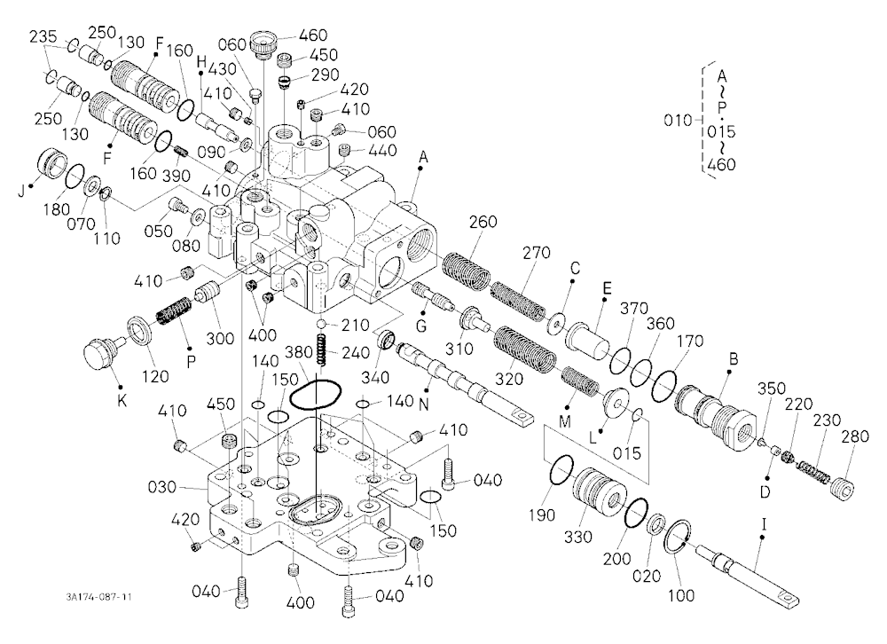 Shuttle Valve [Component Parts] [Cab Type] [New]