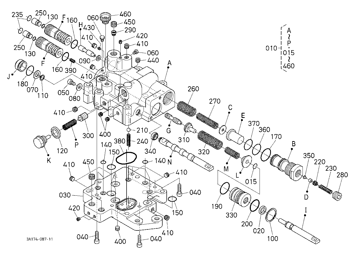 Shuttle Valve [Component Parts] [Cab Type] [New]
