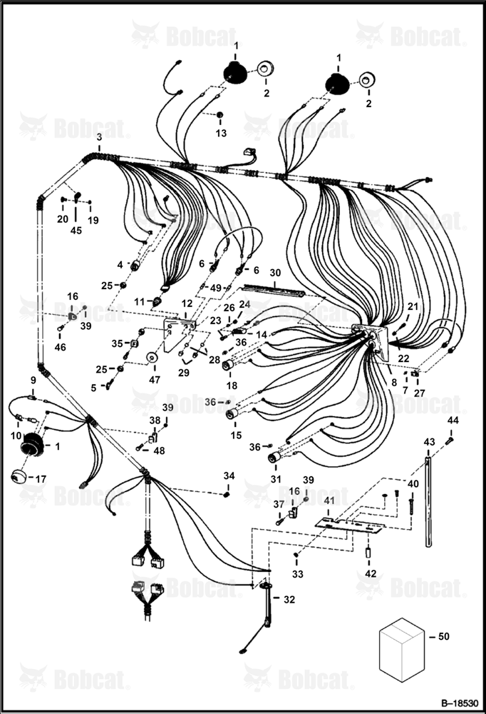 CAB Electrical System  503728135 & Above