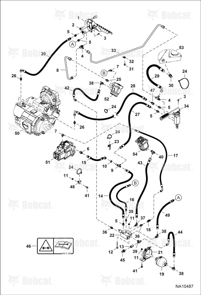 Hydraulic Circuitry (Brake System) (German Configuration)