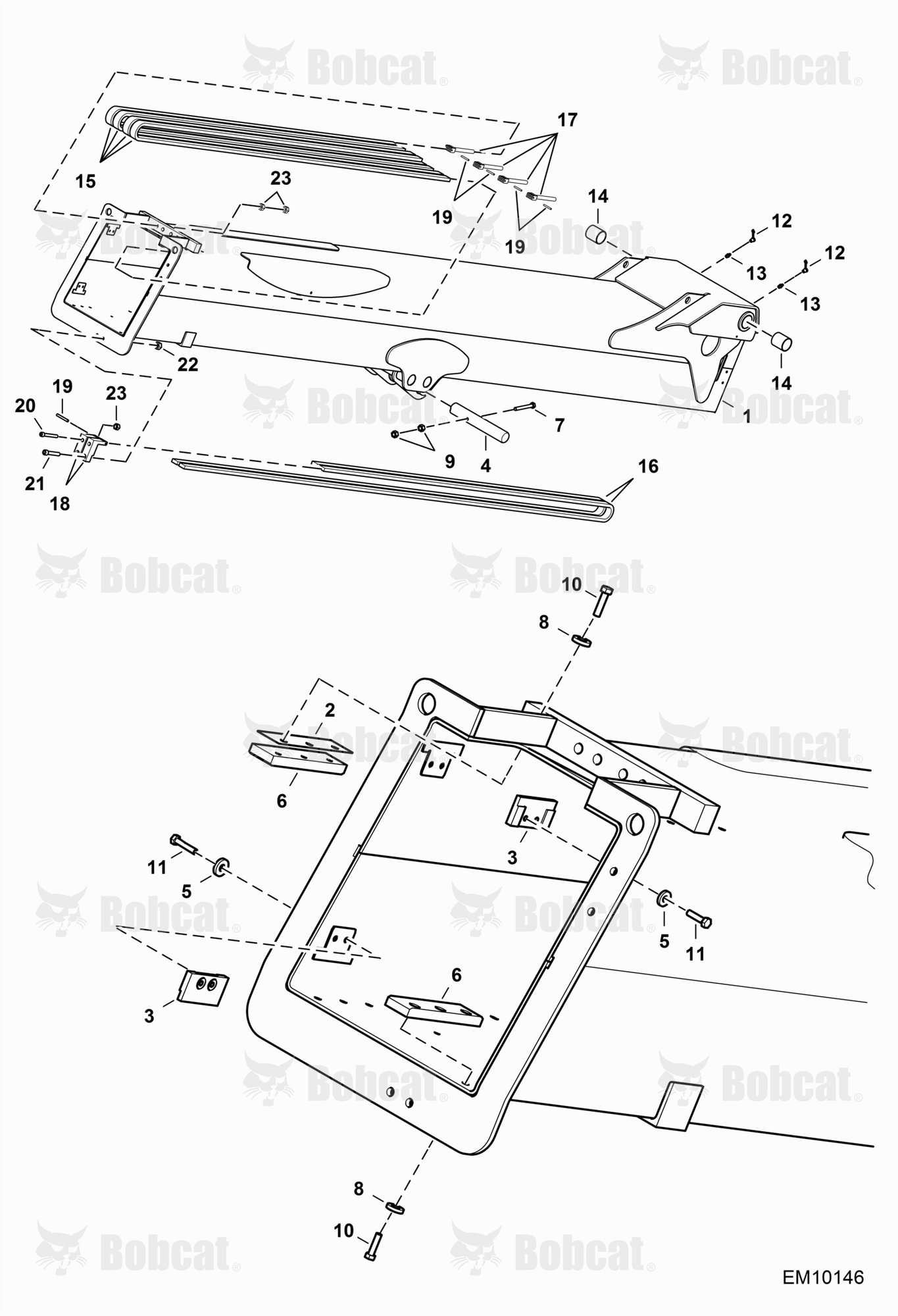Outer Boom  B41G11001 - B41G11054