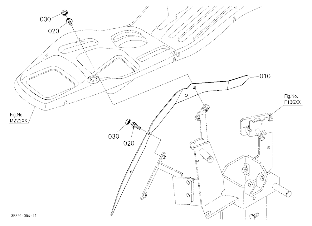 Fender Cover (Fender Upper Position) [Rear Wheel 1