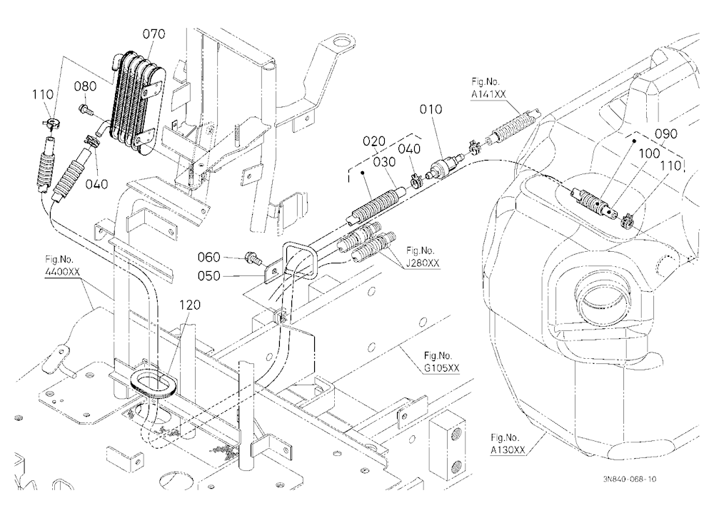 Fuel Pipe (Fuel Cooler)