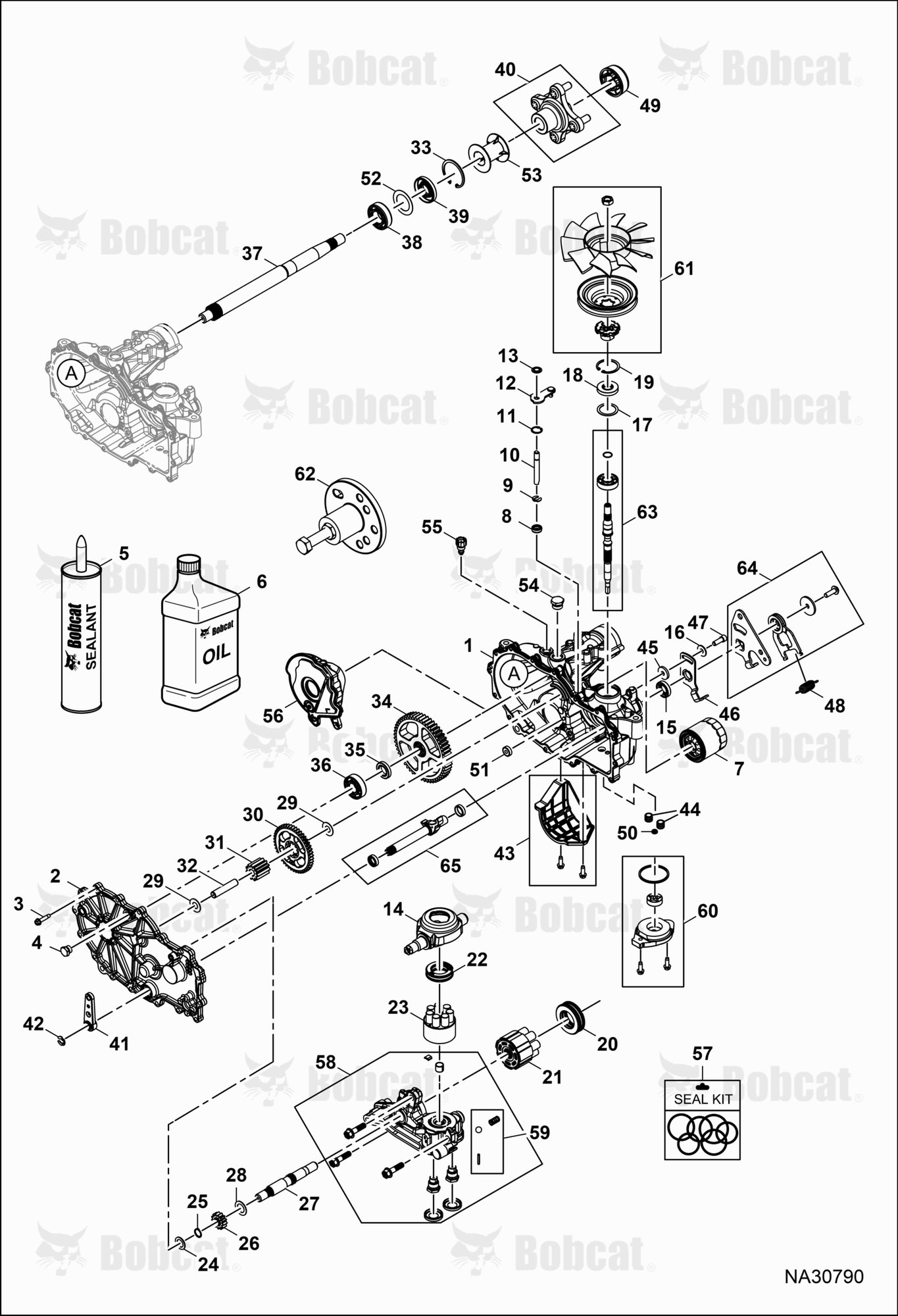 Transaxle Left
