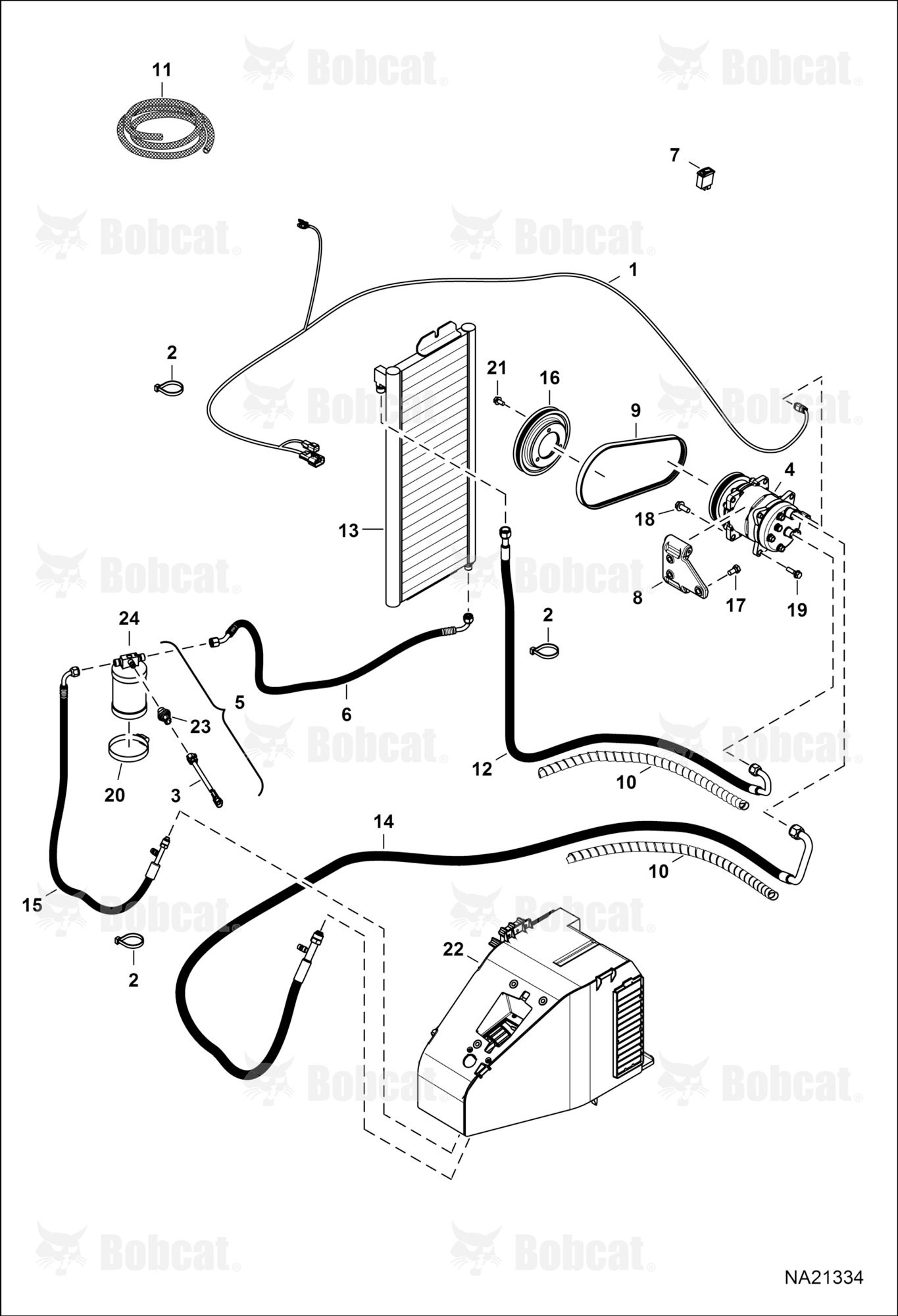 Heater & A/C (HVAC Hoses)