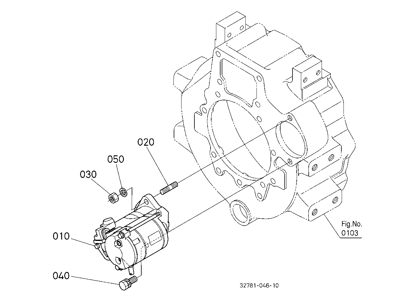 Starter [Component Parts](Not For Reman Unit)