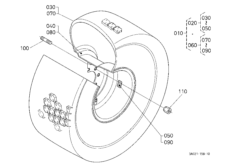 Rear Wheel (22.5L*16.1)