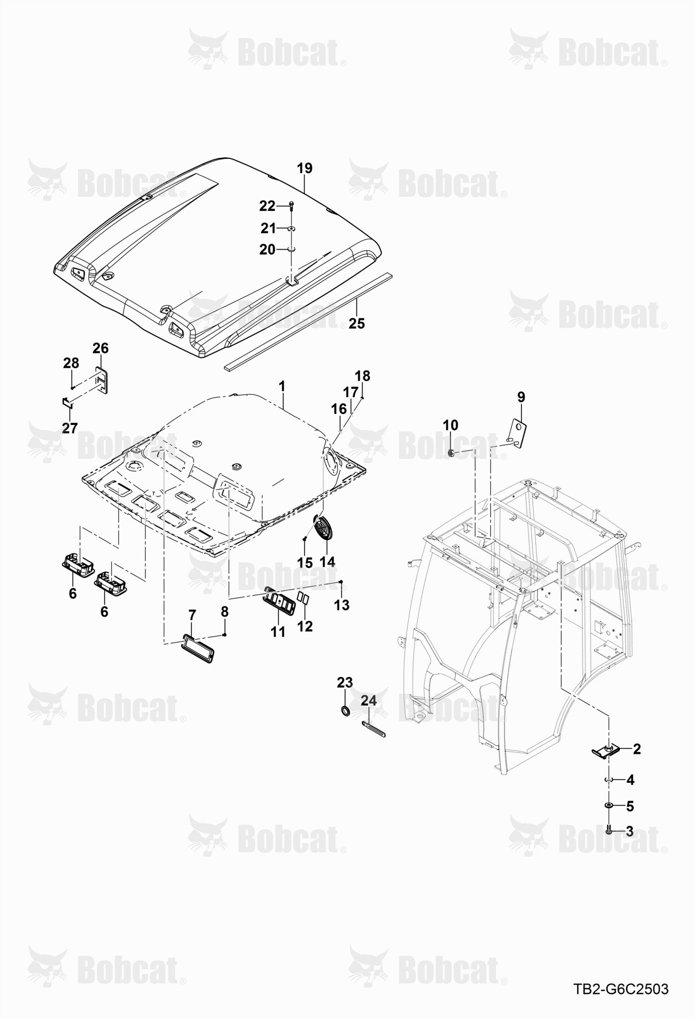 Roof Group (Cab)