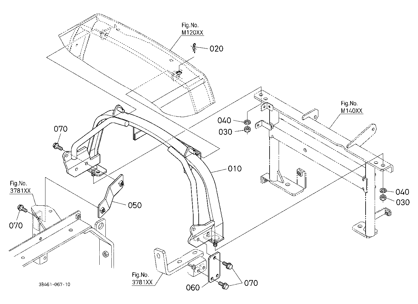 Bonnet Support (Upper)