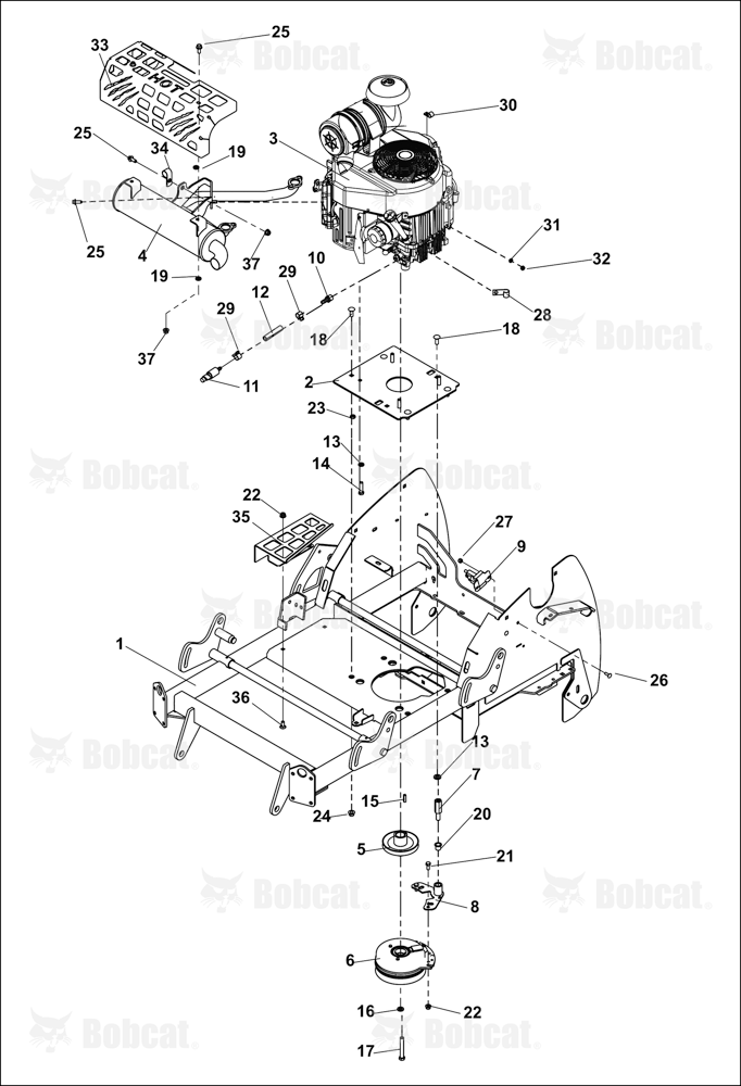Engine Deck ASSY