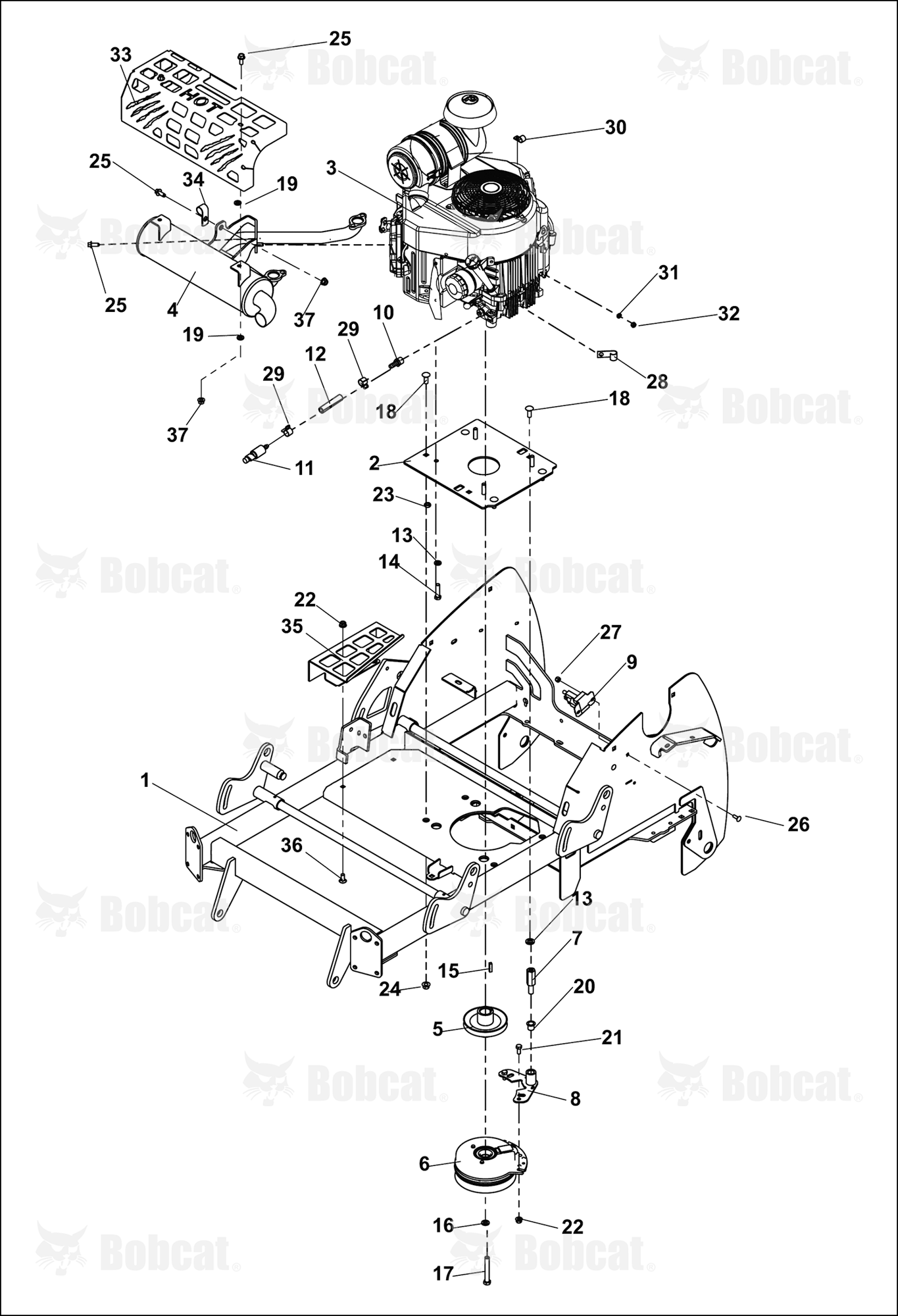 Engine Deck ASSY