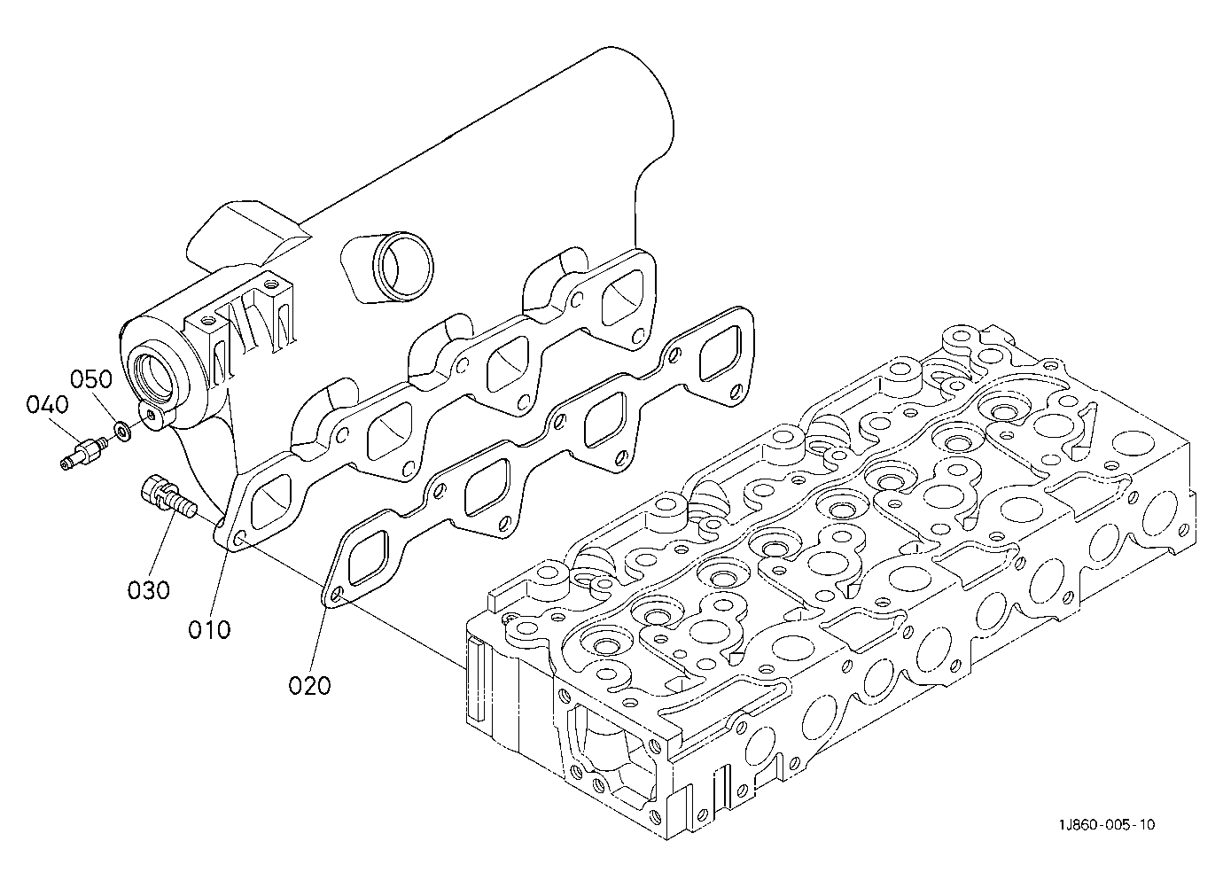 Inlet Manifold [V2403-M-Te3-Hst1/Hst2]