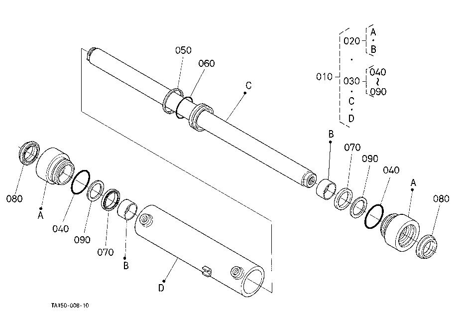 Steering Cylinder [Component Parts]