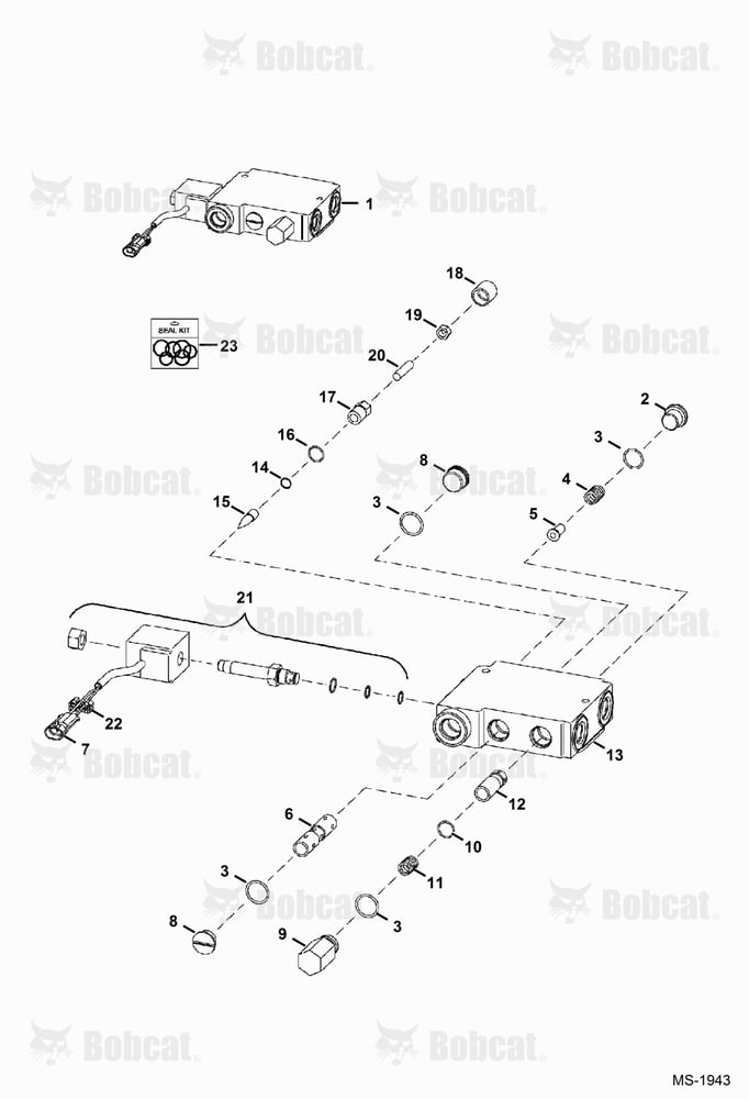 Bucket Positioning Valve