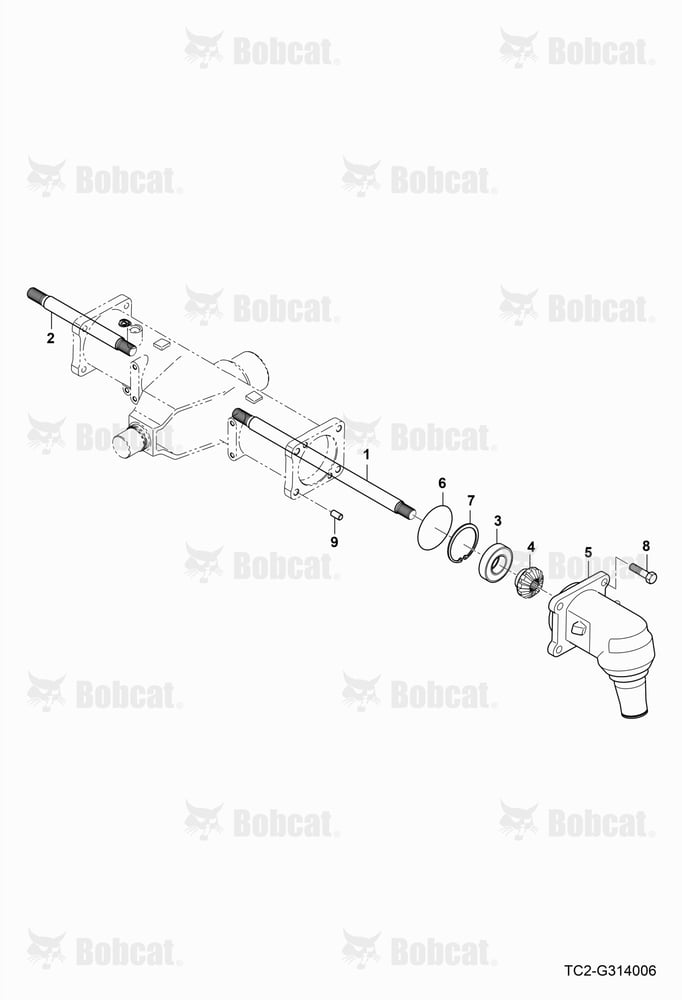 Bevel Gear Case Group