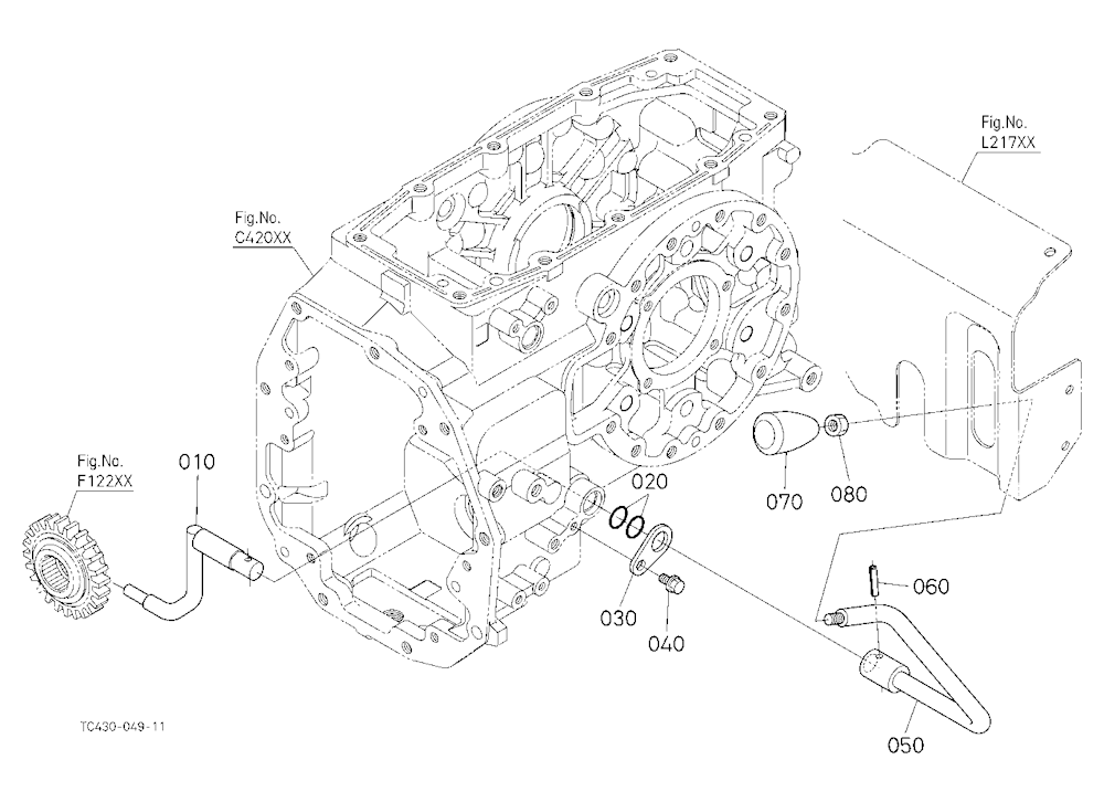 Front Wheel Drive Lever