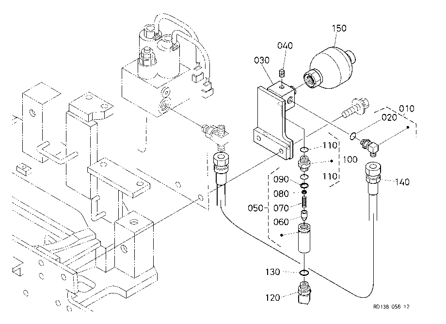 Oil Piping (Accumulator)