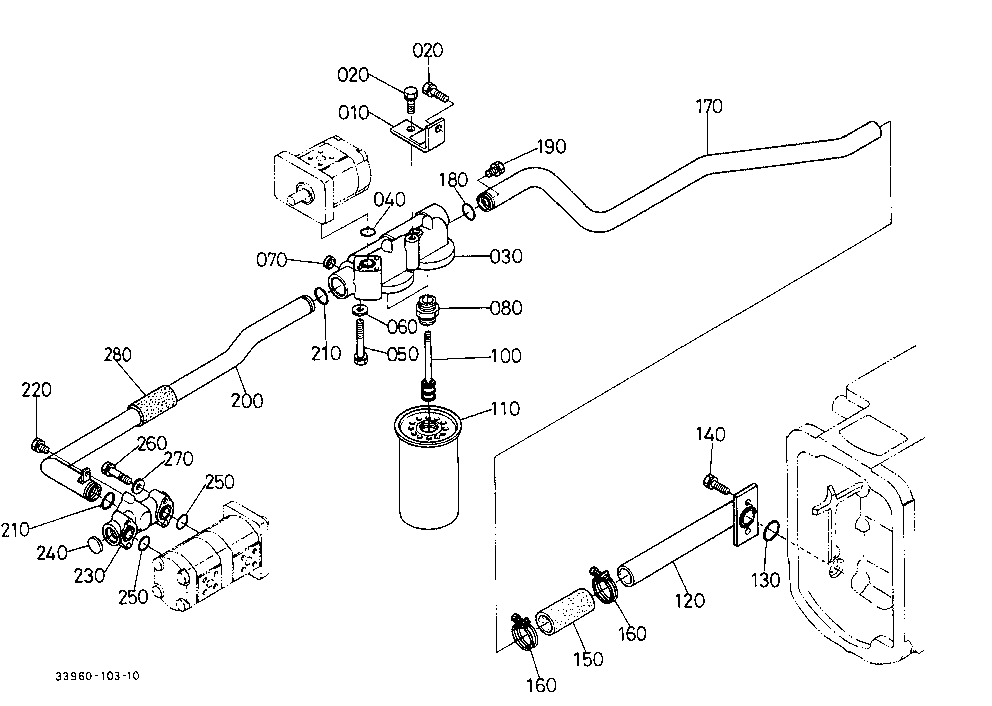 Hydraulic Pipe (Suction)