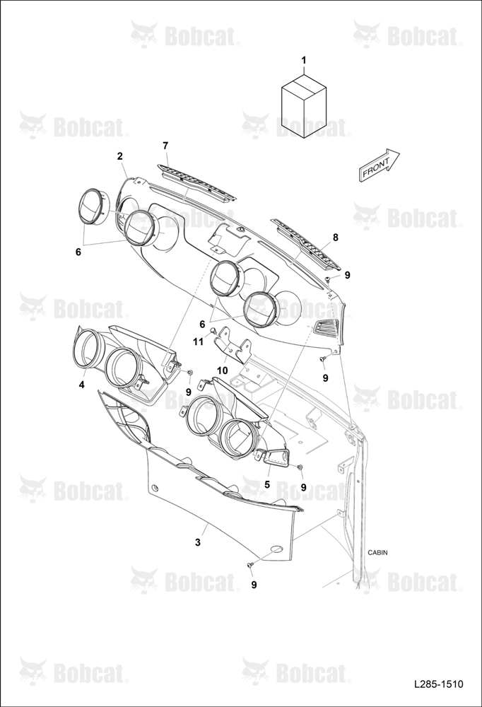 Cover Assembly (Front)