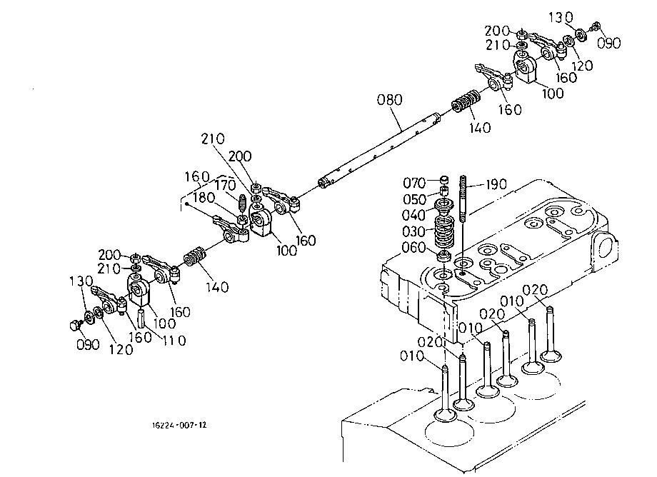 Valve And Rocker Arm