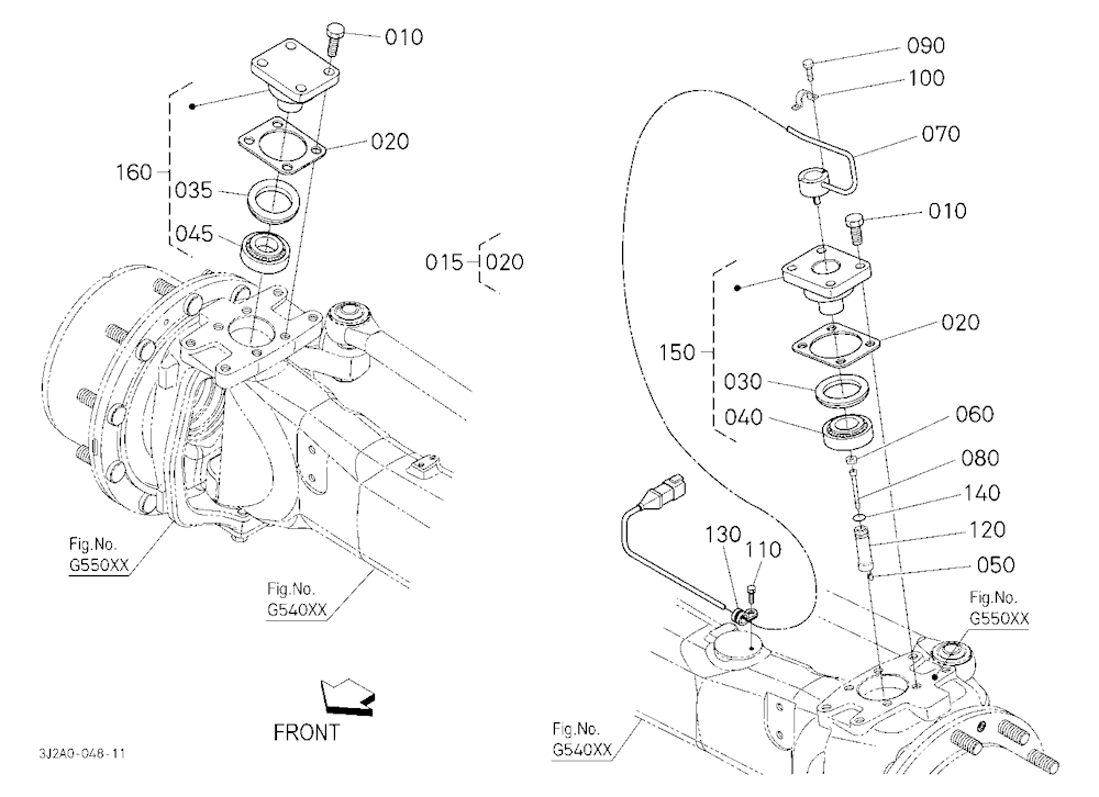 Wheel Turning Angle Sensor [Front Axle Component]