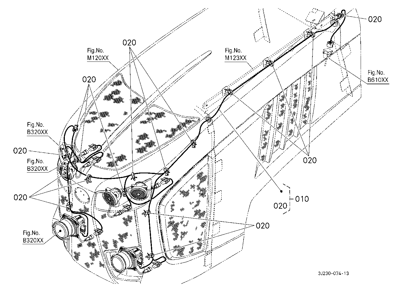 Electrical Wiring (Bonnet(Hood))