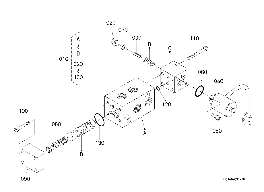 Change Valve (Component Parts)