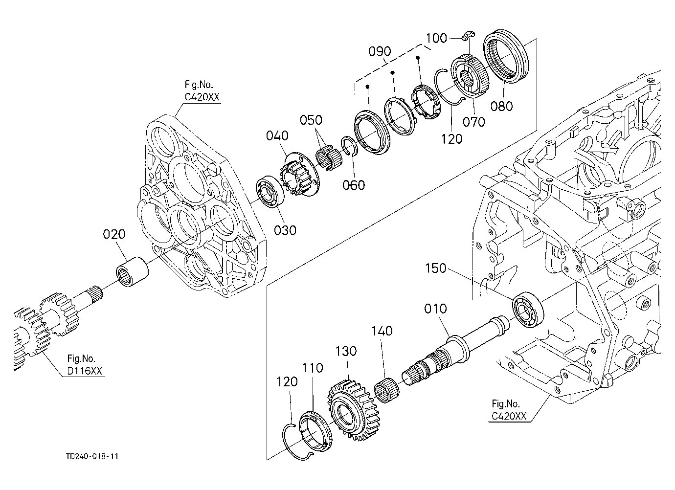 Range Gear Shaft