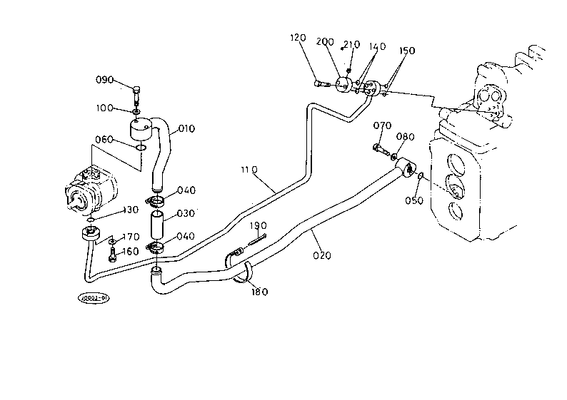 Hydraulic Oil Line