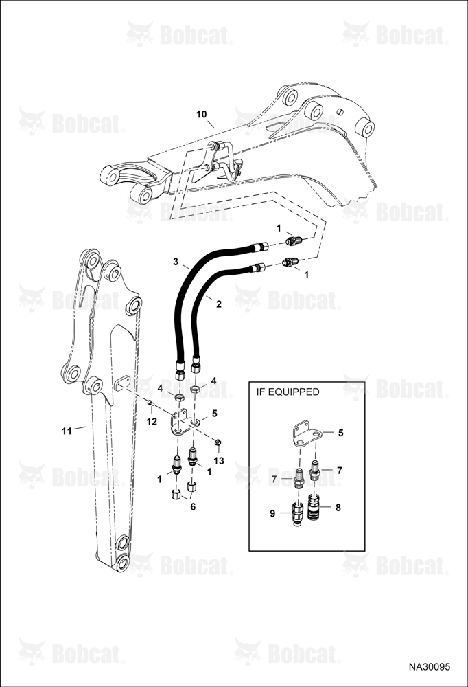Auxiliary Hydraulics (Standard Arm)