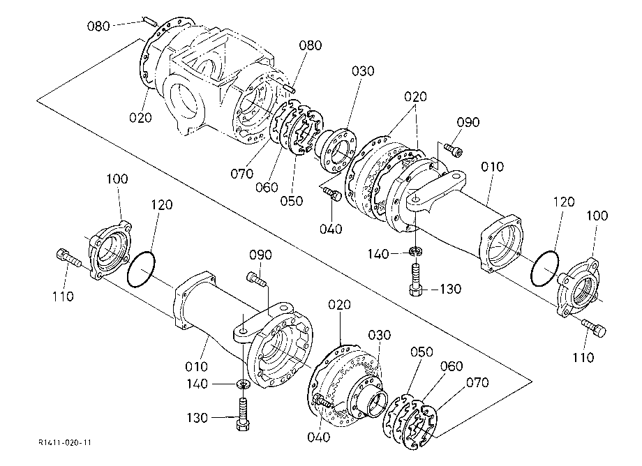 Rear Axle Case