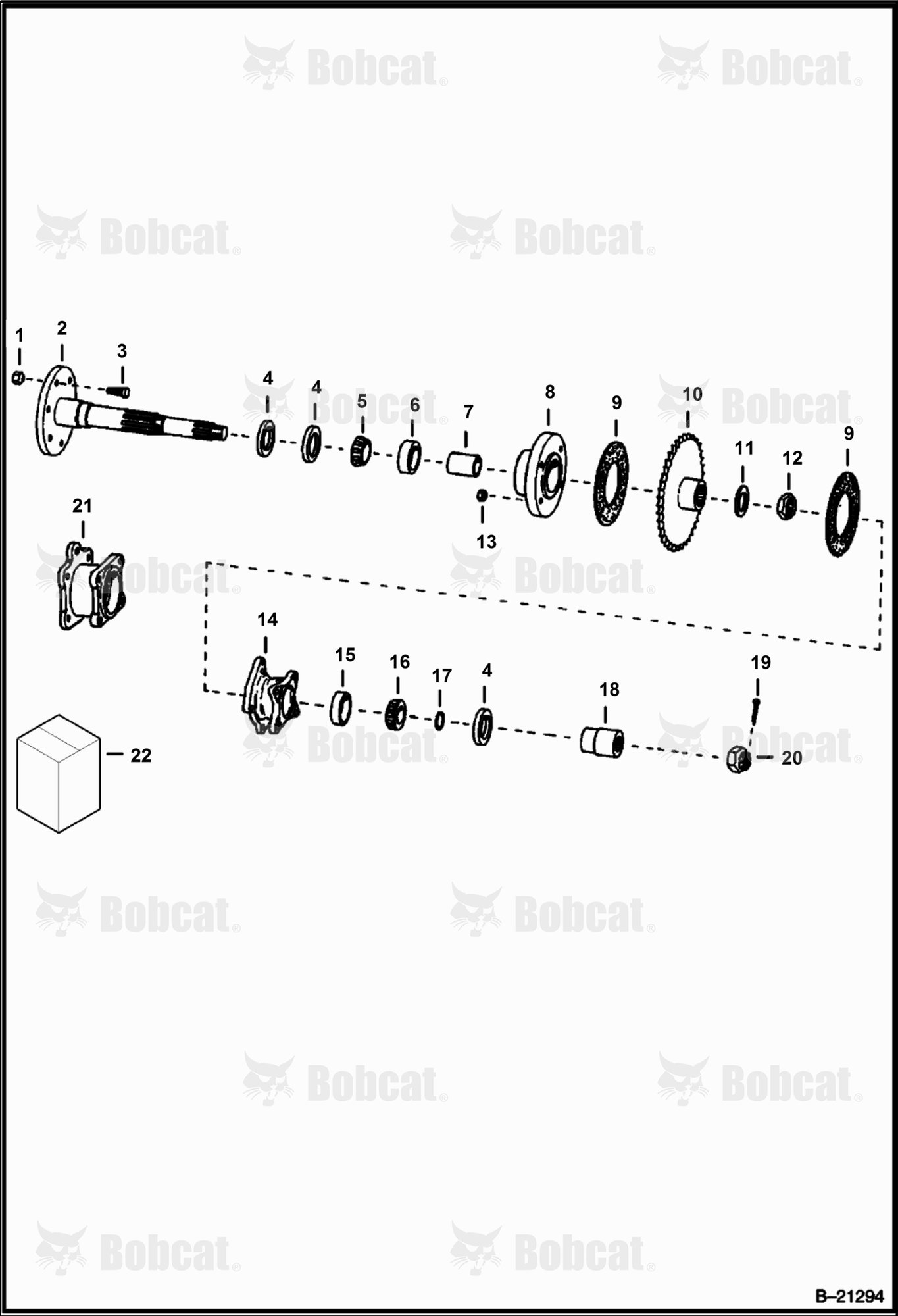 Front Brake Axle