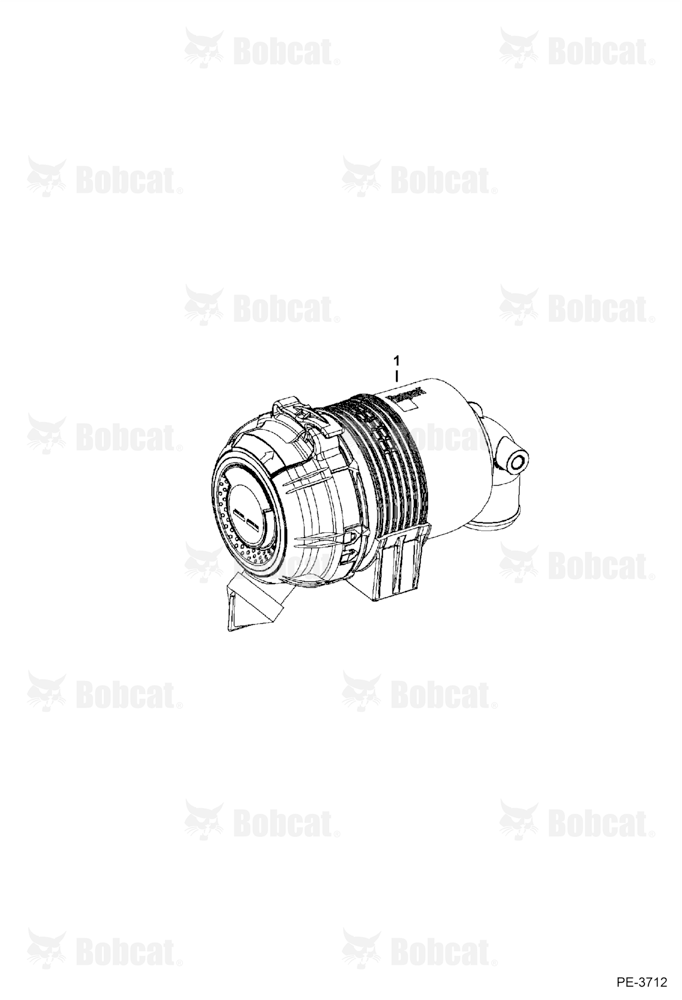 Air Filter (Kubota - D722-E3B-BC-6)(Tier IV Replacement)