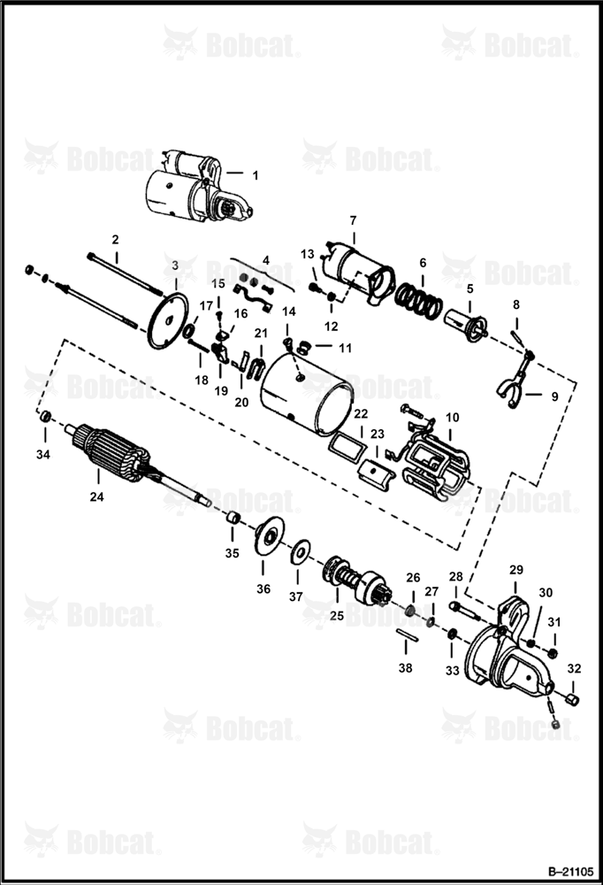Starter (Delco 1998339 & 1113598)