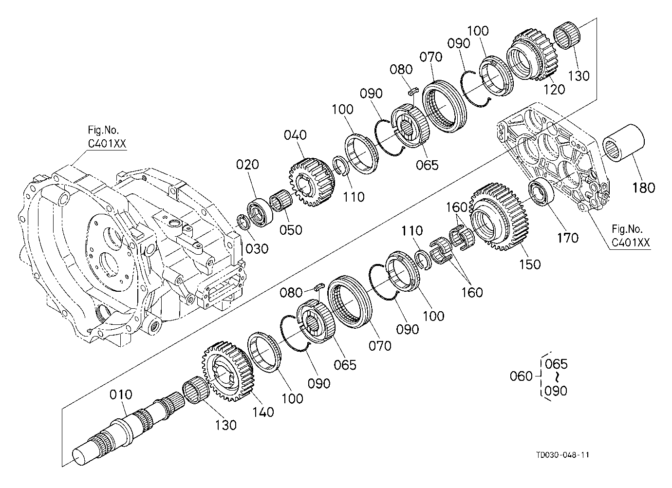 Countershaft [Manual T/M Type]