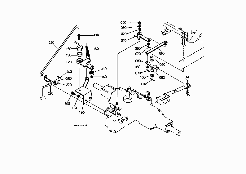 SPEED CHANGE ARM