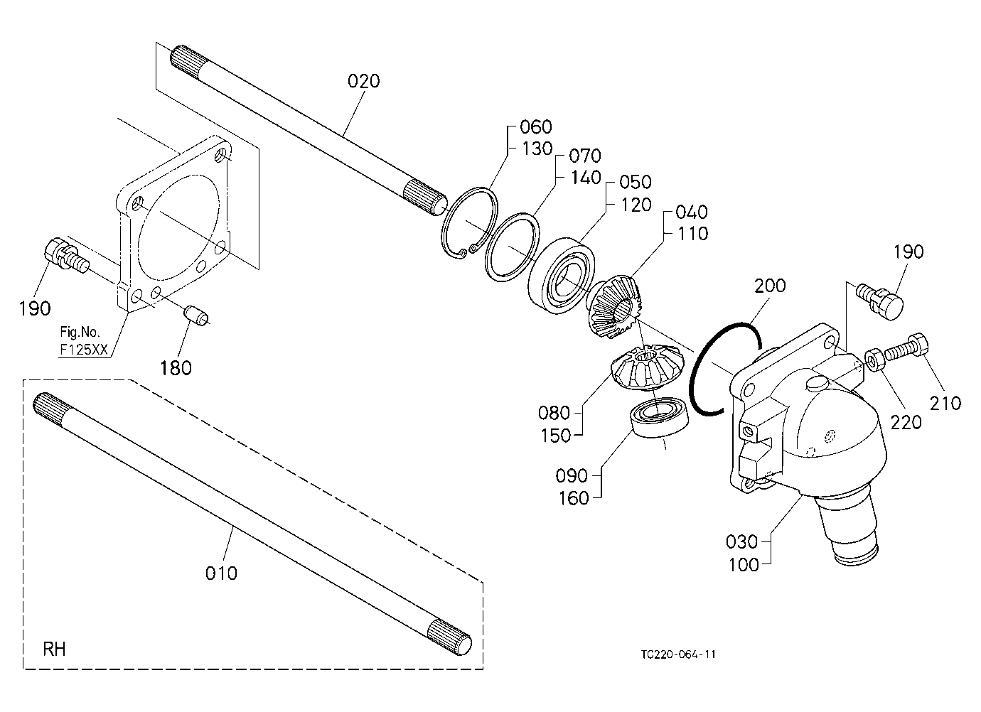 Differential Gear Shaft