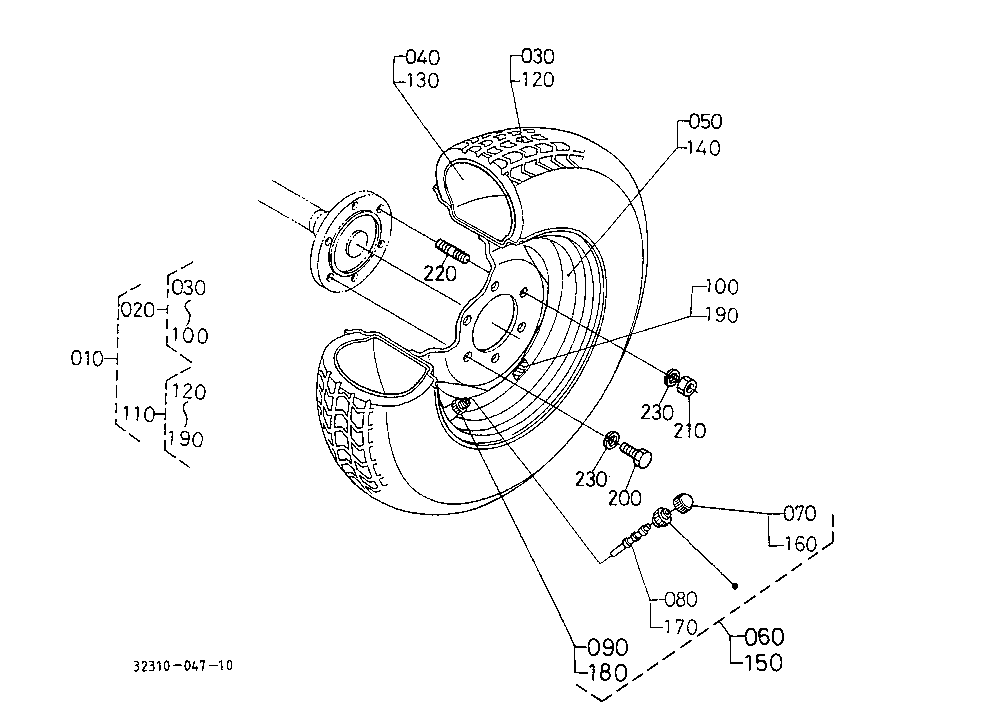 Rear Wheel (13.6-16)