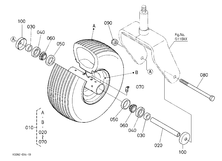 Front Wheel (T15*6-6Ff)