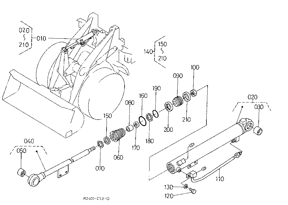 Tilt Cylinder [Conponent Parts]